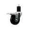 Service Caster 3.5'' SS Phenolic Swivel 1-3/4'' Expanding Stem Caster Total Lock Brake SCC-SSEXTTL20S3514-PHS-134 - alternate 1